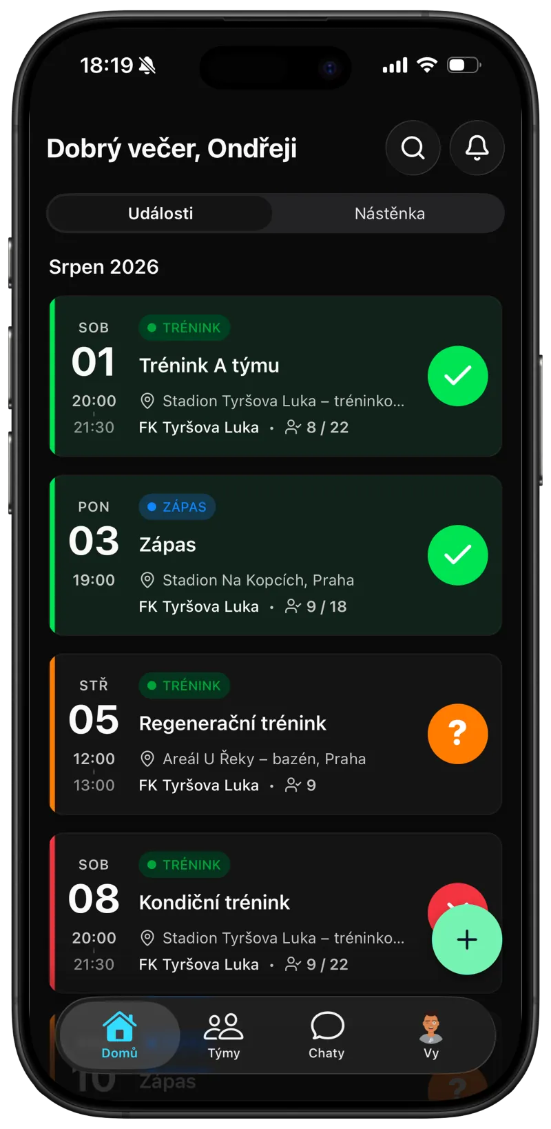 Docházka